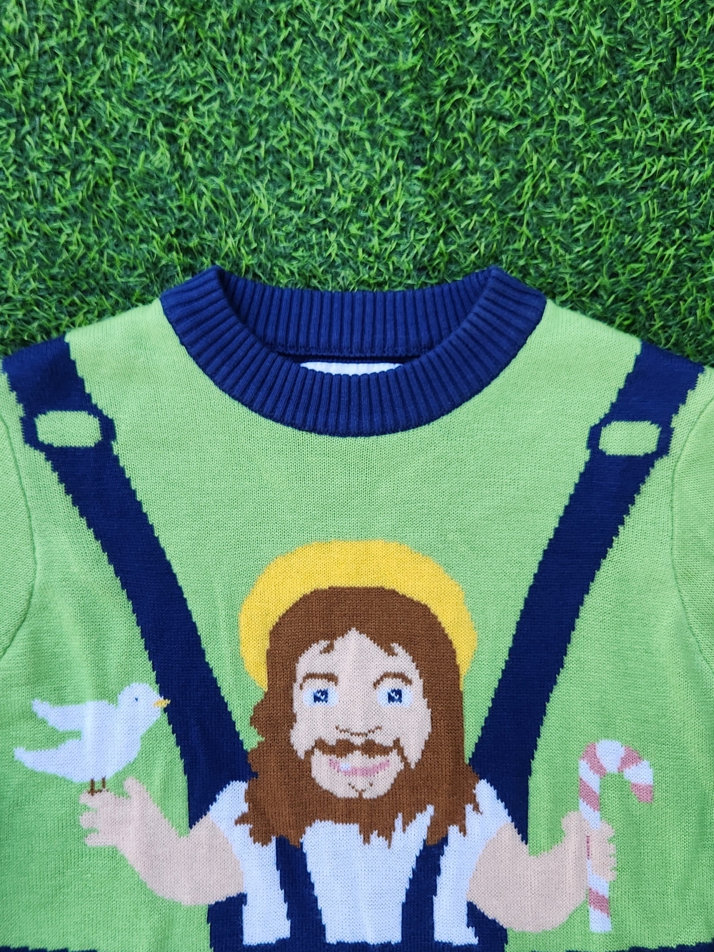 Men's Tipsy Elves Sweet Baby Jesus Ugly Christmas Sweater Size Large ( L )